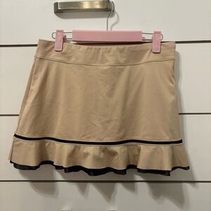 InPhorm Tan Tennis Skirt